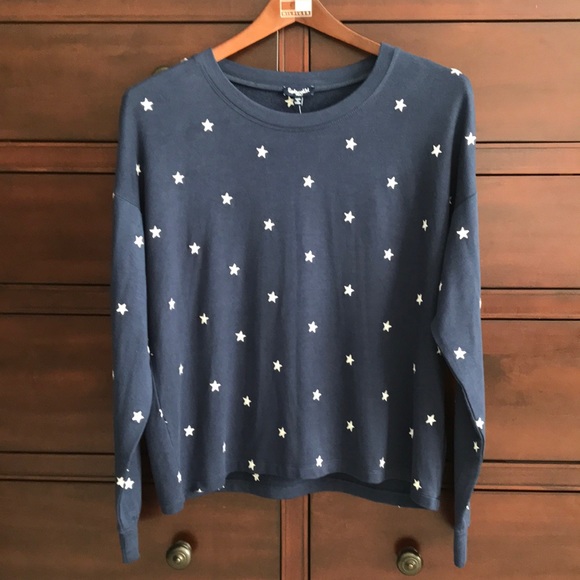 Splendid Star Embroidered long sleeve Sweatshirt - Picture 4 of 13
